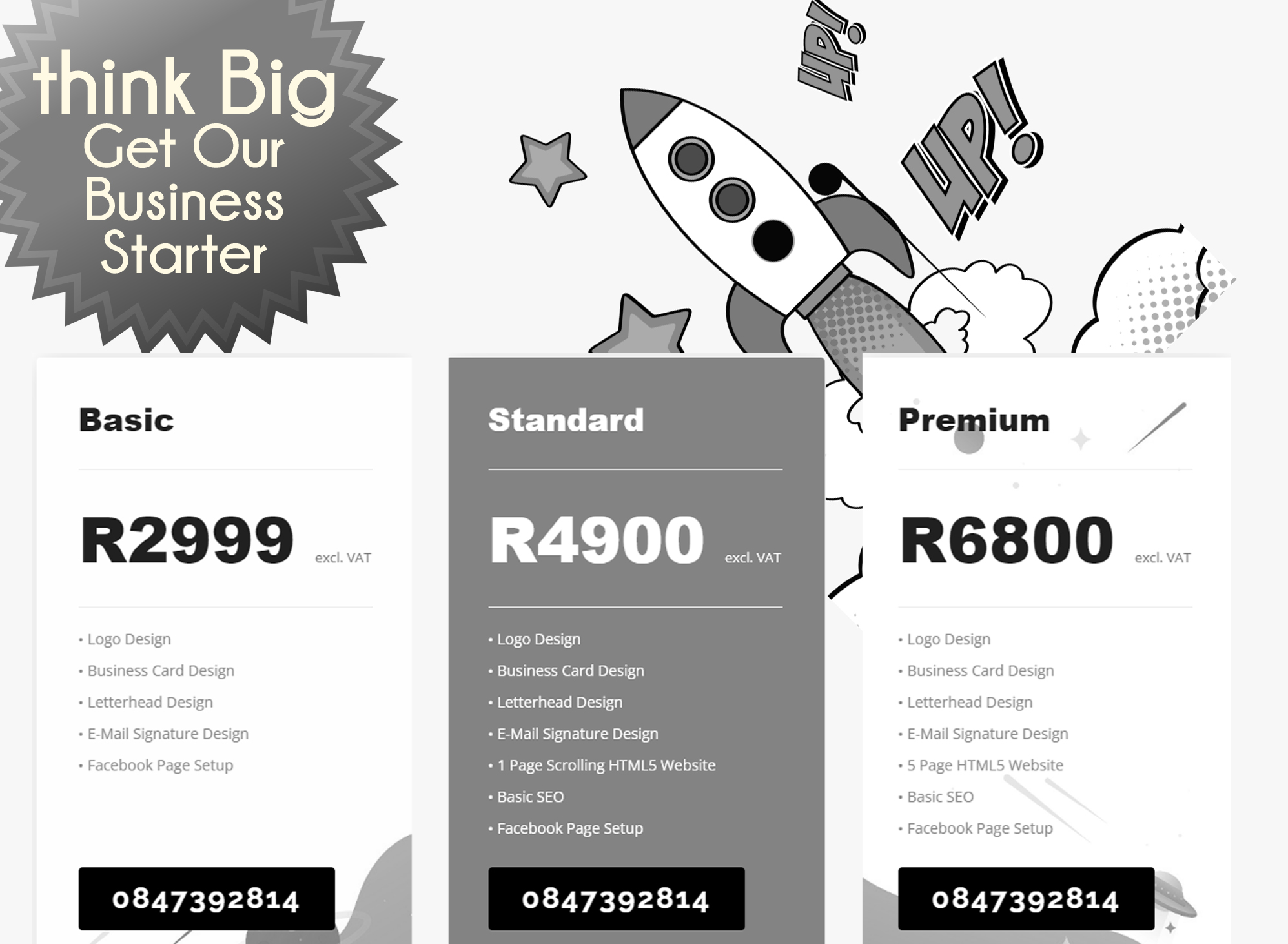 Business startup Kit, We beat any price and work  with any Budget